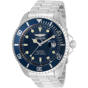 Invicta Automatic Pro Diver Stainless Steel Watch(Silver (Model: 35721))