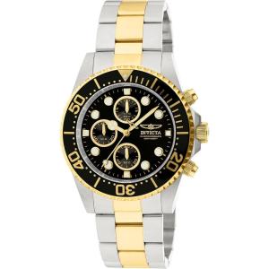 Invicta Men’s 1768 Pro Diver Collection Stainless Steel Watch with Black Dial(1772)