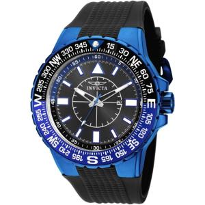 Invicta Men’s 19269 Aviator Analog Display Japanese Quartz Black Watch