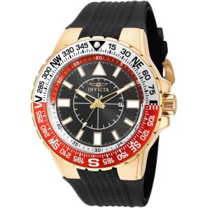 Invicta Men’s 19271 Aviator Analog Display Japanese Quartz Black Watch