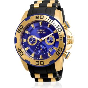 Invicta Men’s 22313 Pro Diver Analog Display Quartz Black Watch
