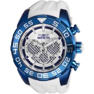Invicta Men’s 26300 Speedway Analog Display Quartz White Watch