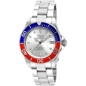 Invicta Men’s Pro Diver Collection Automatic Watch(Silver)