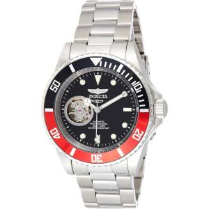 Invicta Men’s ‘Pro Diver’ Stainless Steel Automatic Watch, Color:Silver-Toned (Model: 20435)