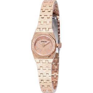 Invicta Mini Lady 19mm Stainless Steel Rose Gold Rose Gold dial VC00 Quartz