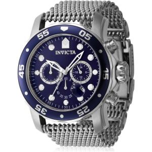 Invicta Pro Diver Stainless Steel Men’s Quartz Watch – 48mm(Blue)