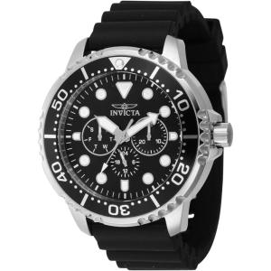 Invicta Pro Diver Stainless Steel Men’s Quartz Watch – 48mm(Silver / Black)