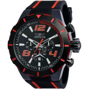 Invicta S1 Rally 20109 Men’s Quartz Watch – 53 mm(Black  Red)