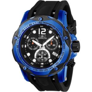 Invicta Speedway Stainless Steel Men’s Quartz Watch – 51mm(Black  Blue)