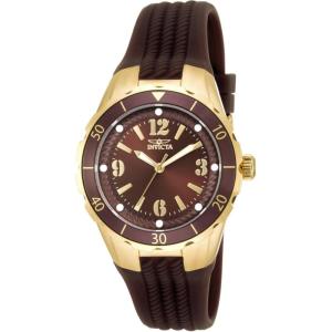 Invicta Women’s 17485 Angel Analog Display Quartz Brown Watch