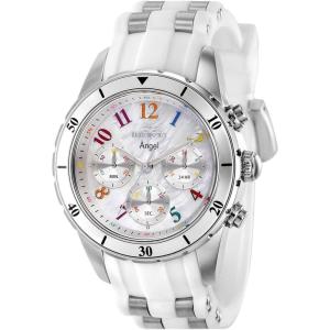 Invicta Women’s 24901 Angel Analog Display Quartz White Watch(24903)
