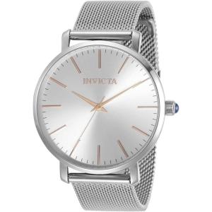 Invicta Women’s Angel Quartz Watch with Stainless Steel Strap(Silver)