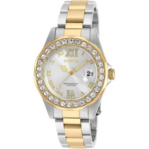 Invicta Women’s Pro Diver Quartz Watch with Stainless-Steel Strap, Two Tone, 0.67 (Model: 20215)
