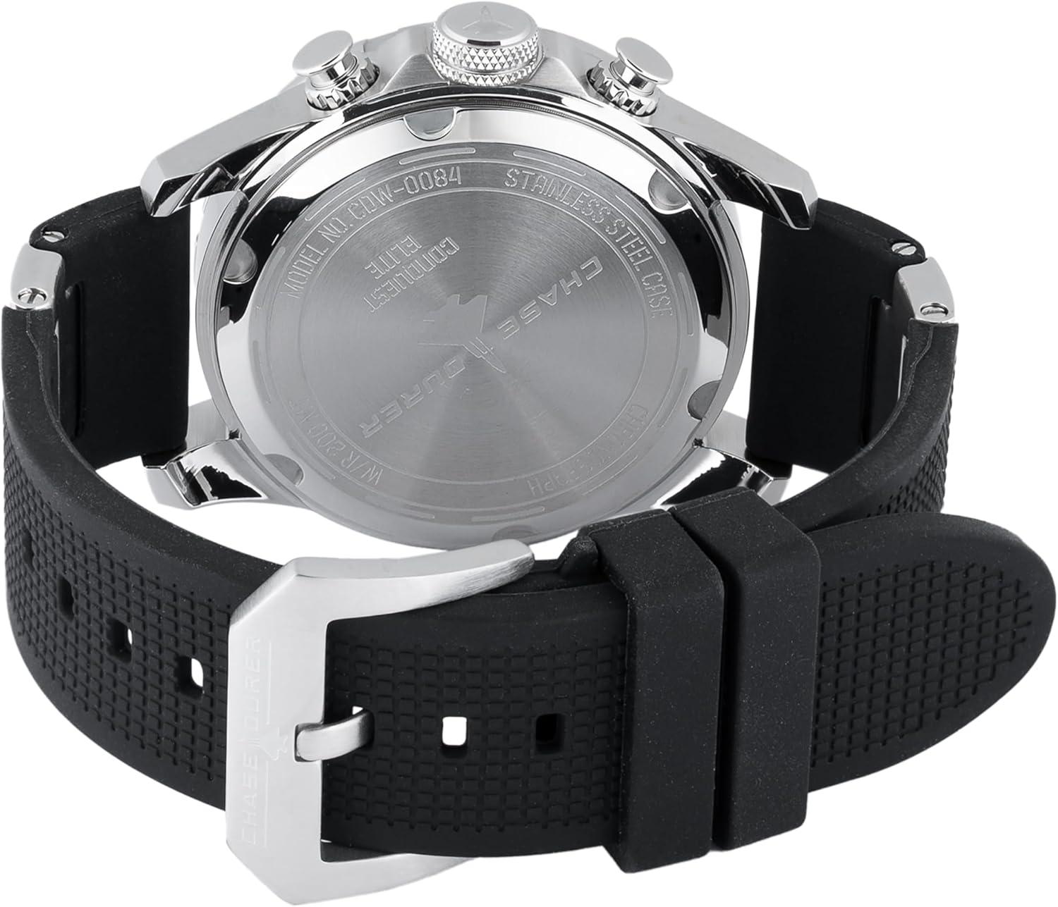 image:imageInvicta Chase Durer Conquest Elite Men 4600mm Stainless Steel Aluminum Black Steel Black dial VD53 Quartz
