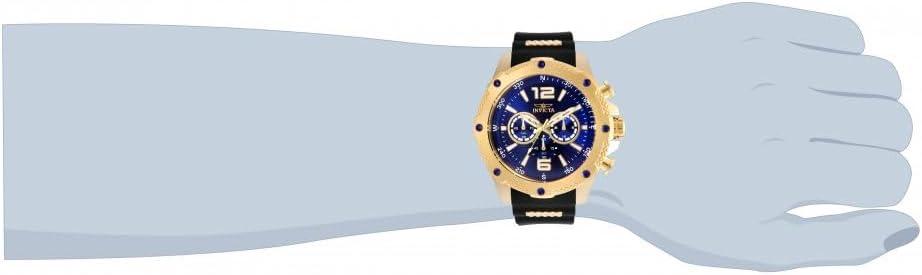 image:imageInvicta IForce Stainless Steel Mens Quartz Watch 50mmBlue