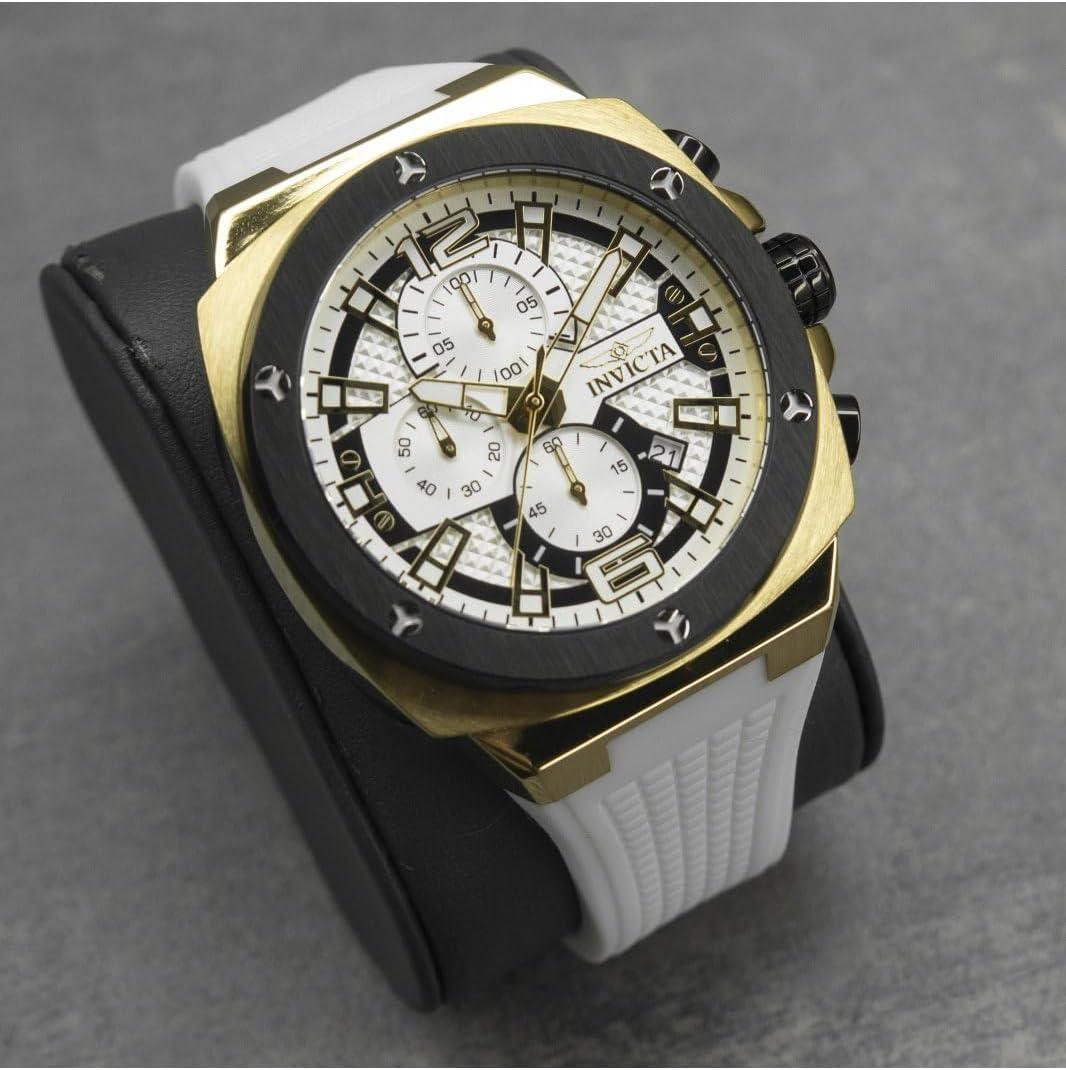image:imageInvicta Invicta Racing Men 47mm Stainless Steel Gold Black Gold dial VD57 Quartz