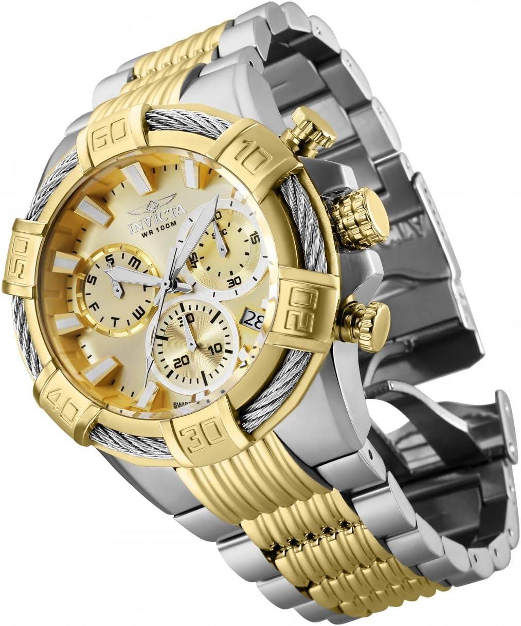 image:imageInvicta Mens Bolt Quartz Watch with TwoToneStainlessSteel Strap 1625864