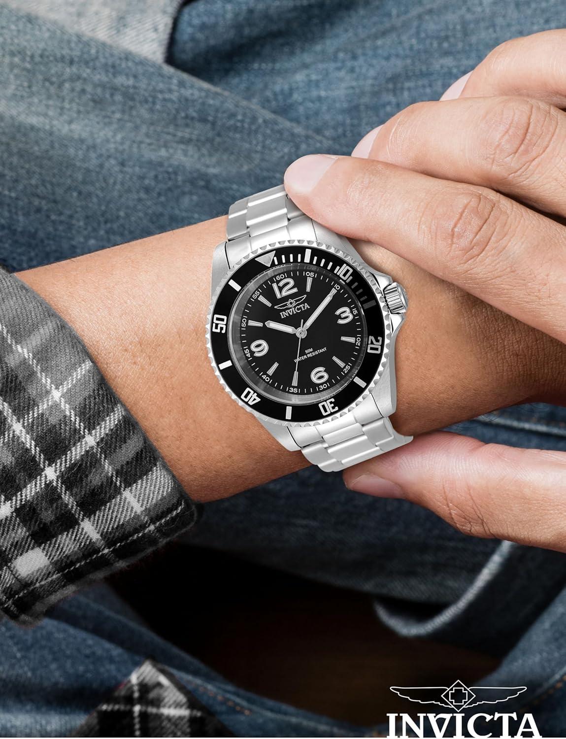 image:imageInvicta Mens Watch Stainless Steel 40mmBlack
