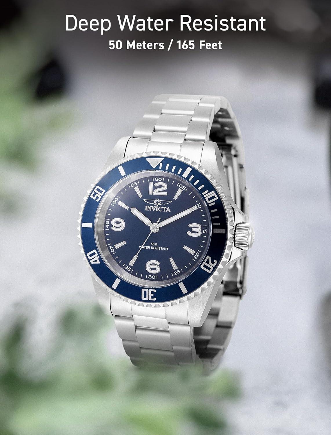 image:imageInvicta Mens Watch Stainless Steel 40mmBlue
