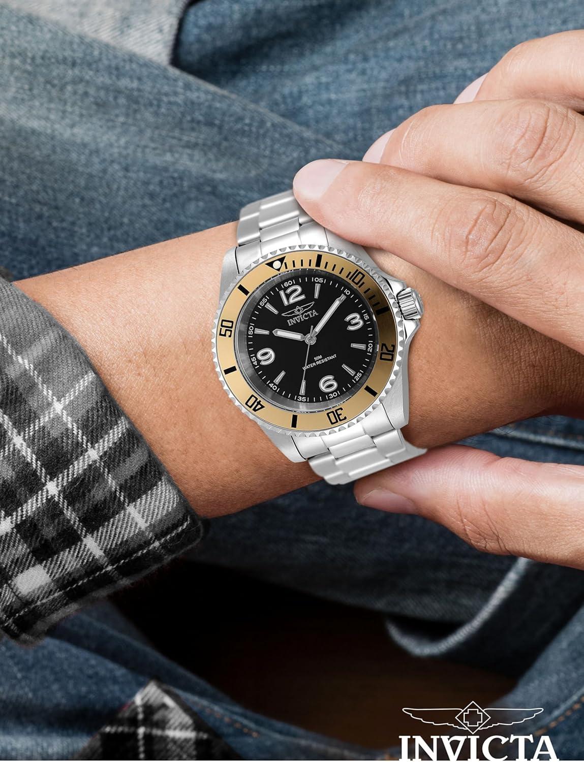 image:imageInvicta Mens Watch Stainless Steel 40mmCharcoal