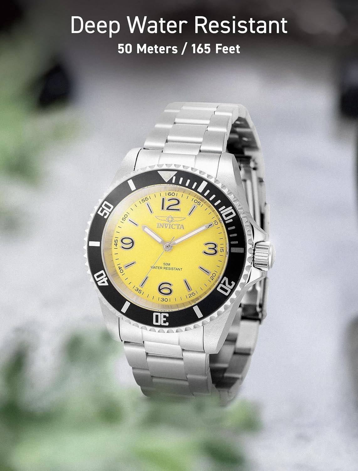 image:imageInvicta Mens Watch Stainless Steel 40mmYellow