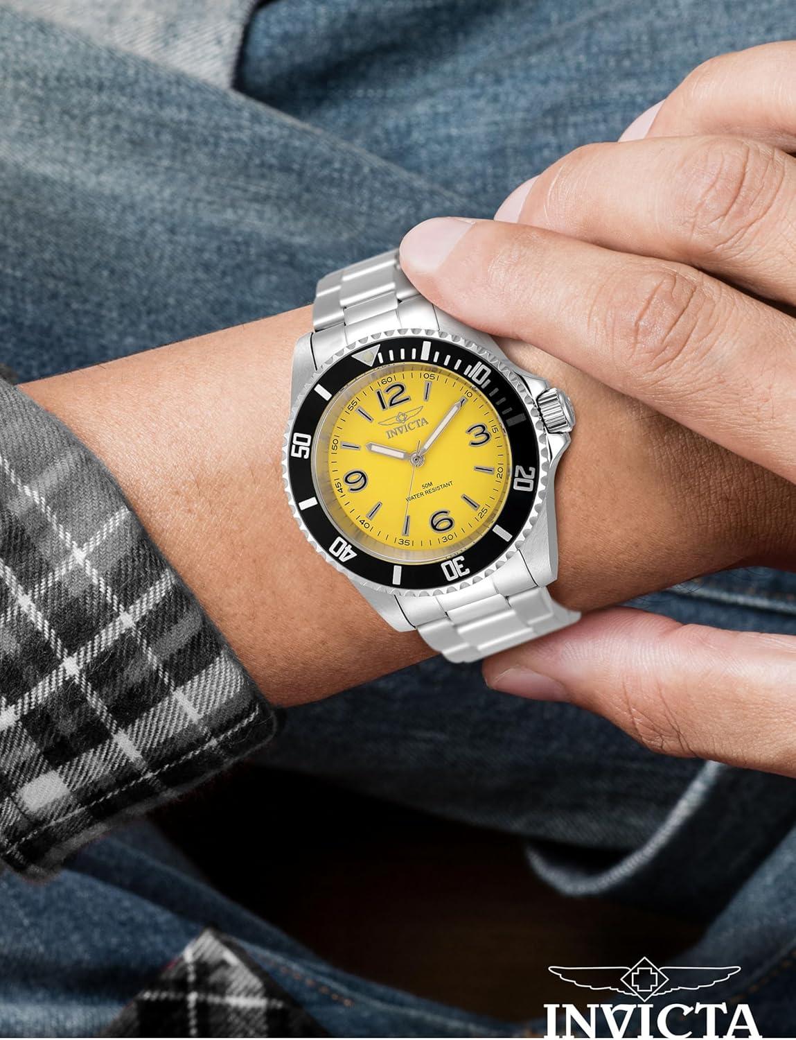 image:imageInvicta Mens Watch Stainless Steel 40mmYellow