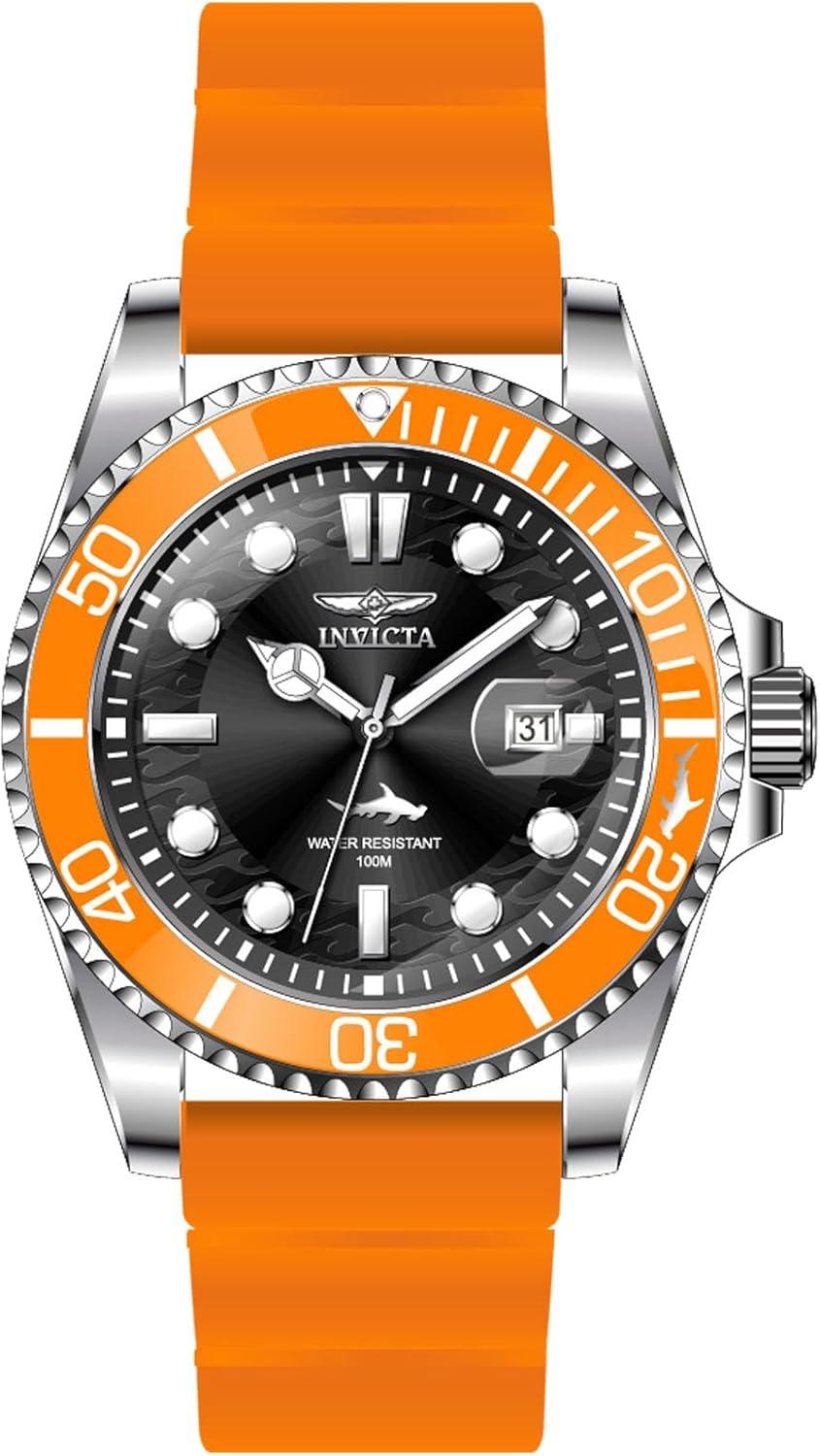image:imageInvicta Pro Diver Men 43mm Stainless Steel Steel Black dial47162