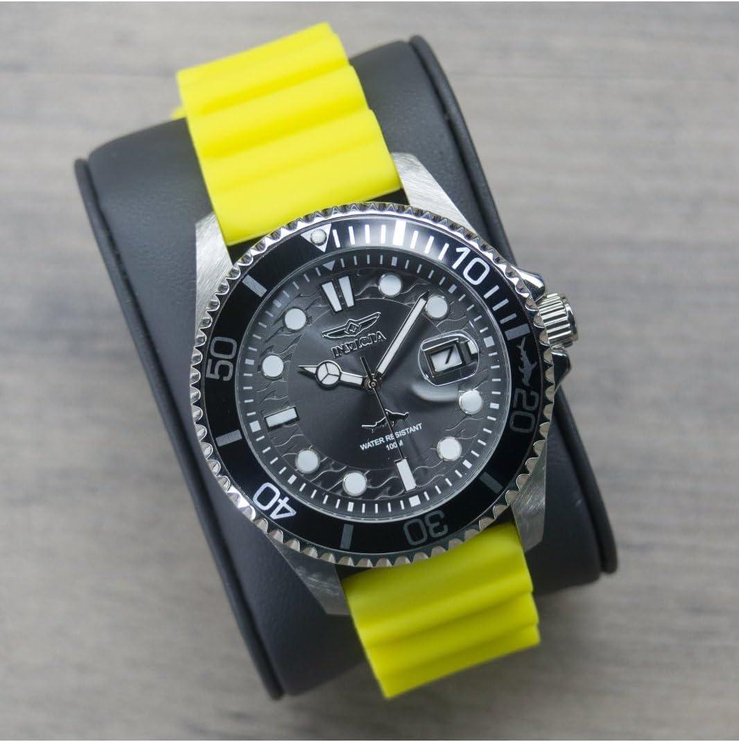 image:imageInvicta Pro Diver Men 43mm Stainless Steel Steel Black dial47163