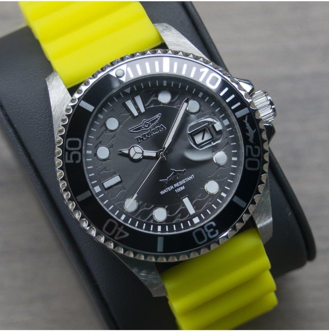 image:imageInvicta Pro Diver Men 43mm Stainless Steel Steel Black dial47163