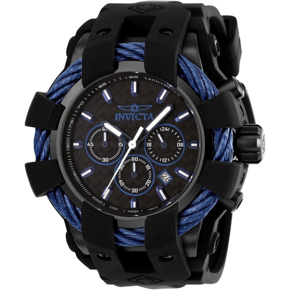 image:imageInvicta Mens 23855 Bolt Analog Display Quartz Black Watch23868