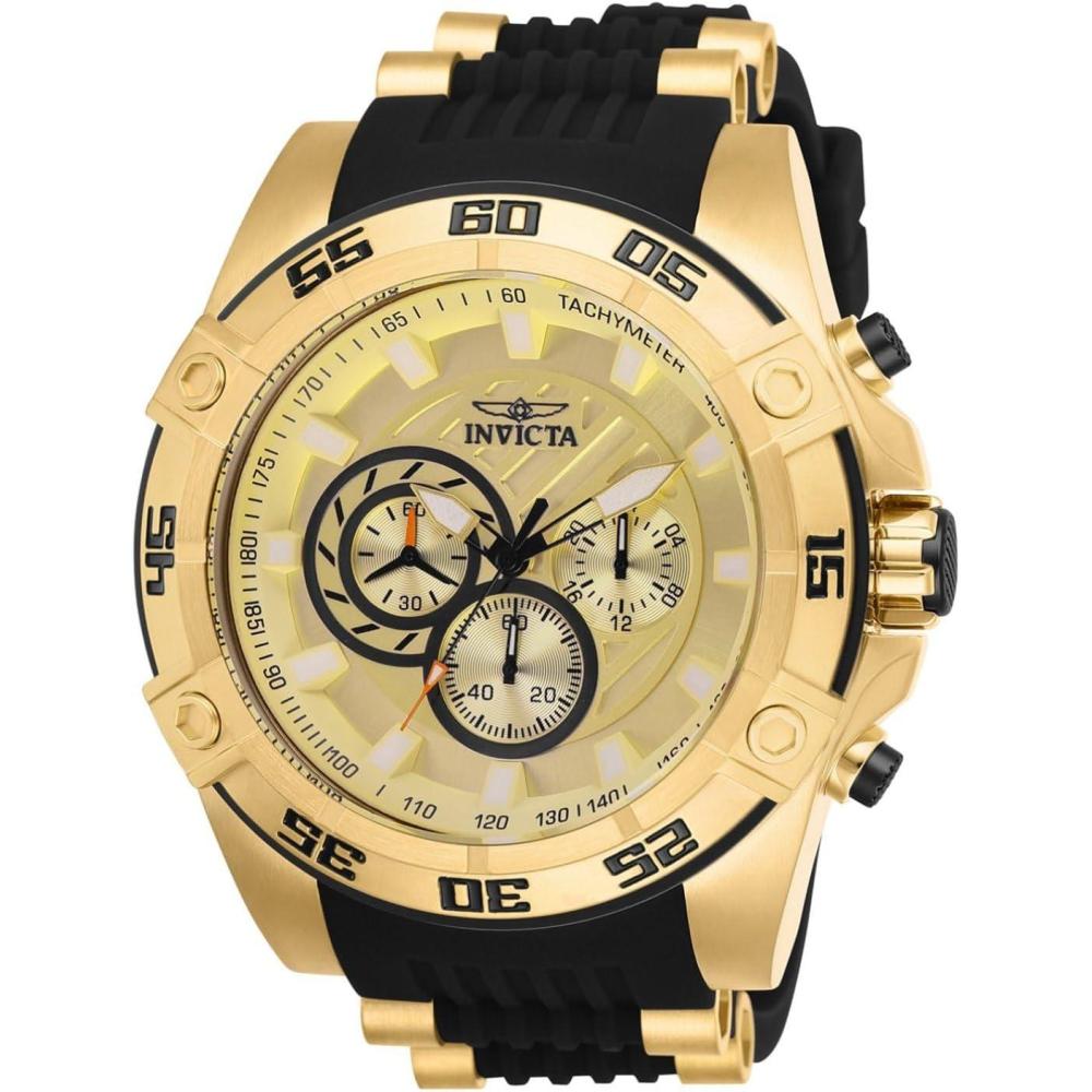 image:imageInvicta Mens 25507 Speedway Analog Display Quartz Black Watch