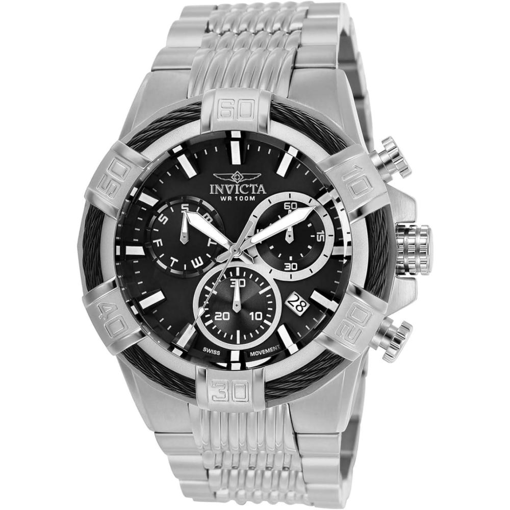 image:imageInvicta Mens Bolt Quartz Watch with TwoToneStainlessSteel Strap 1625862