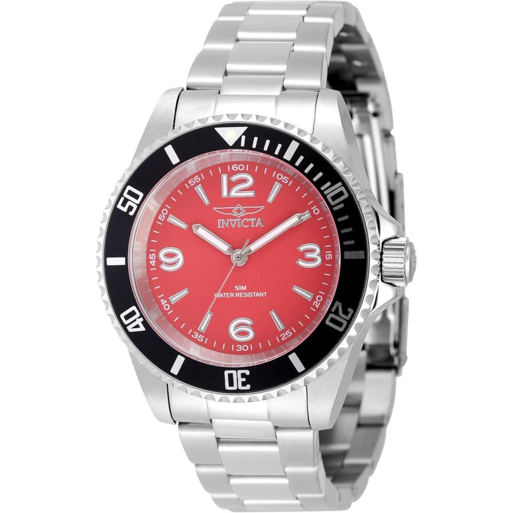 image:imageInvicta Mens Watch Stainless Steel 40mmRed