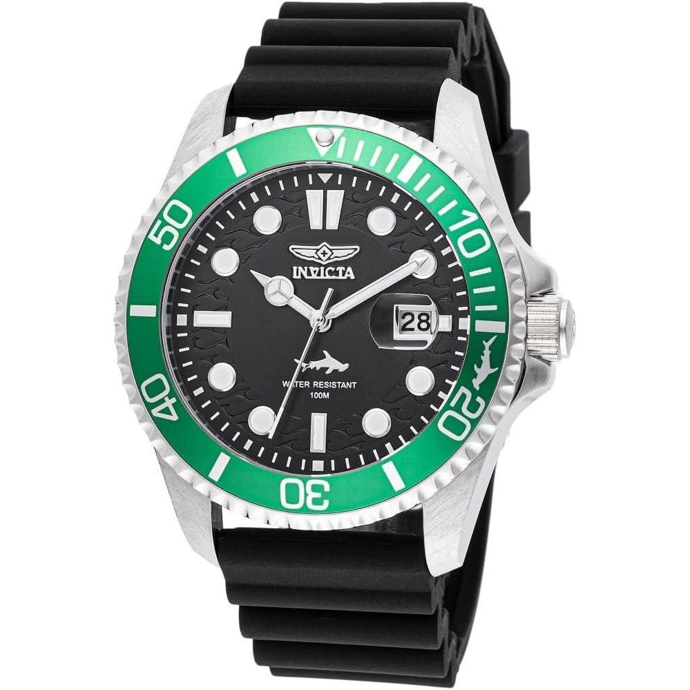 image:imageInvicta Pro Diver Men 43mm Stainless Steel Steel Black dial47166