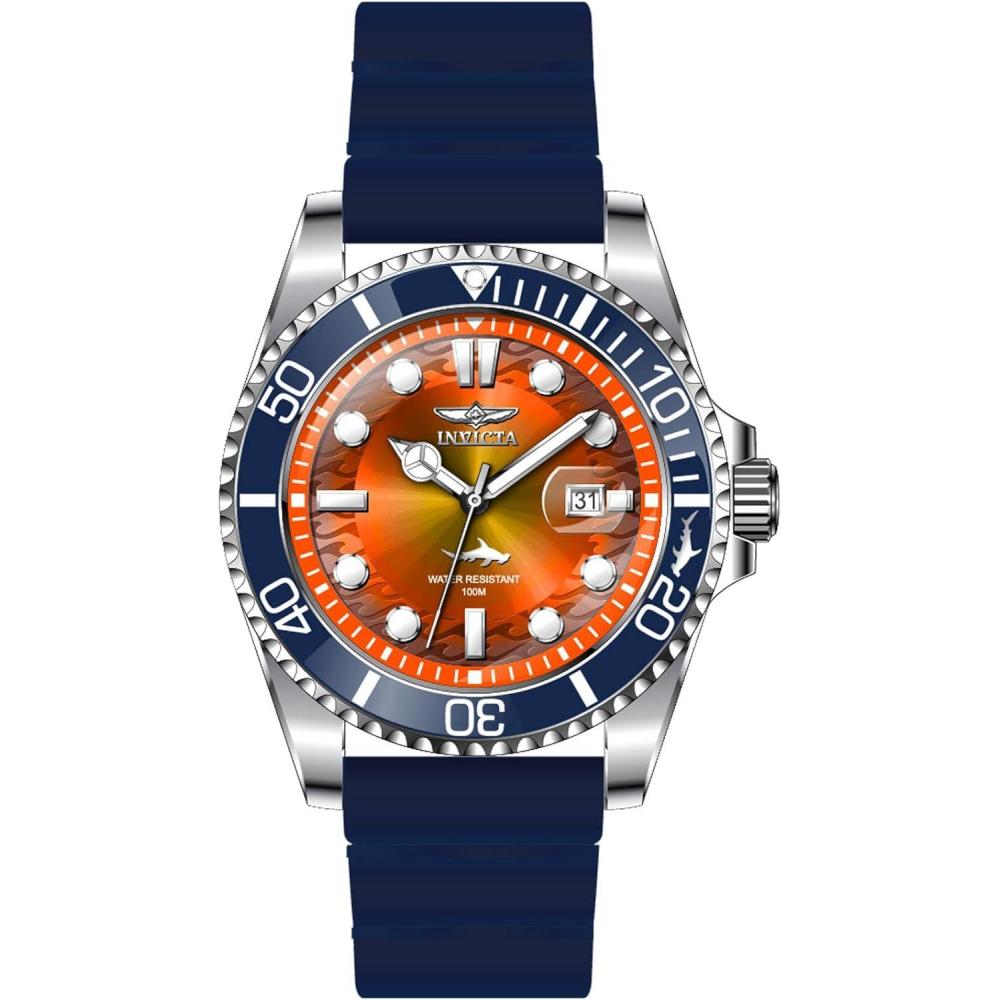 image:imageInvicta Pro Diver Men 43mm Stainless Steel Steel Black dial47169