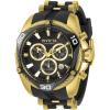 image:imageInvicta Mens Bolt 50mm Stainless Steel Silicone Quartz Watch Gold Model 31315