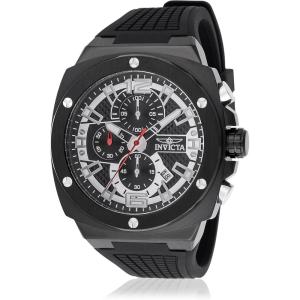 Invicta Invicta Racing Men 47mm Stainless Steel Black + Steel Black dial VD57 Quartz