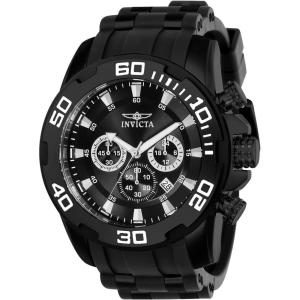 Invicta Men’s 22338 Pro Diver Analog Display Quartz Black Watch