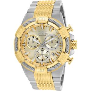 Invicta Men’s Bolt Quartz Watch with Two-Tone-Stainless-Steel Strap, 16(25864)
