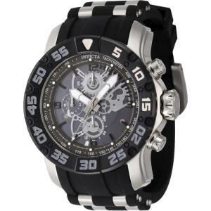 Invicta Racing Men 48mm Stainless Steel Black + Steel Black dial VD55 Quartz