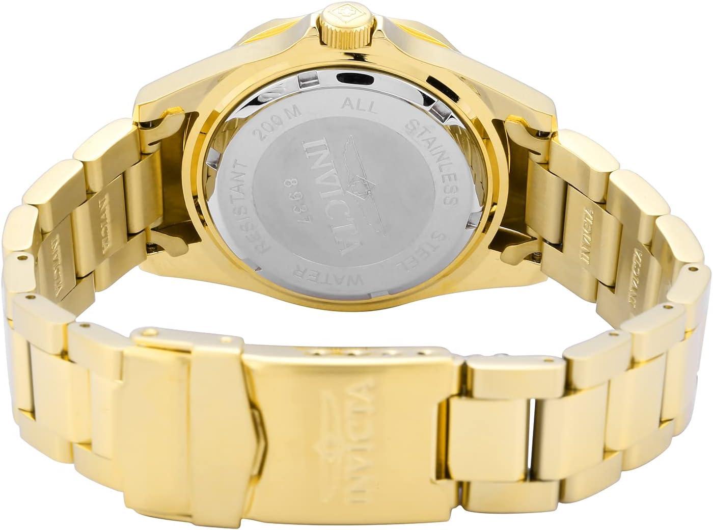 image:imageInvicta INVICTA8937 Mens Pro Diver 18k Gold IonPlated Bracelet Watch