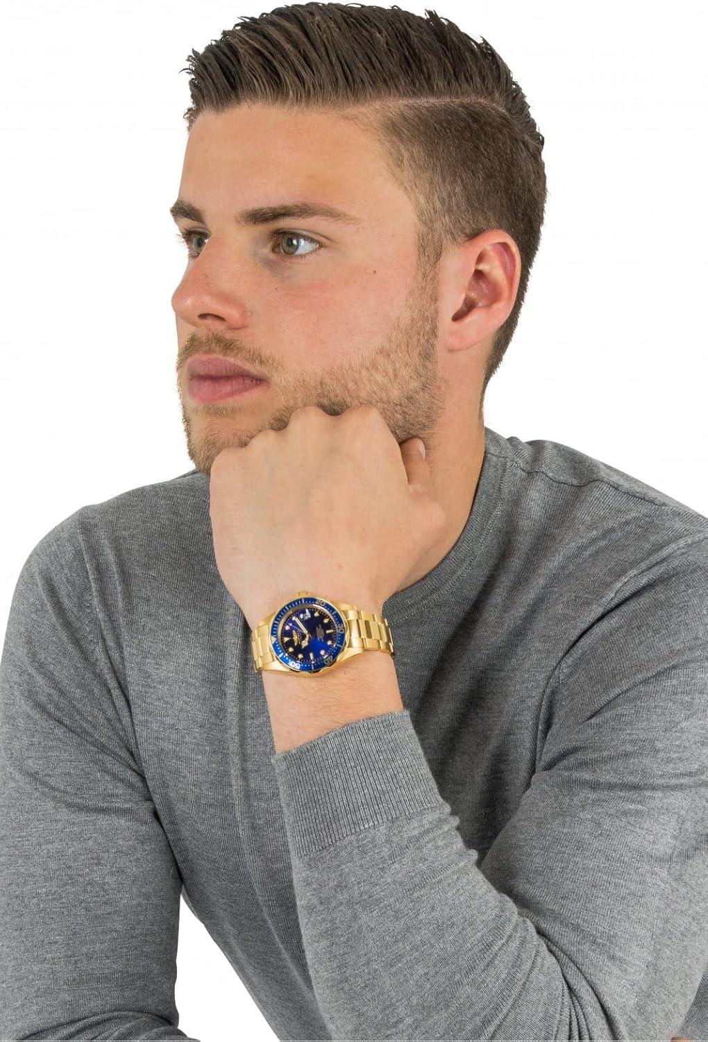 image:imageInvicta INVICTA8937 Mens Pro Diver 18k Gold IonPlated Bracelet Watch
