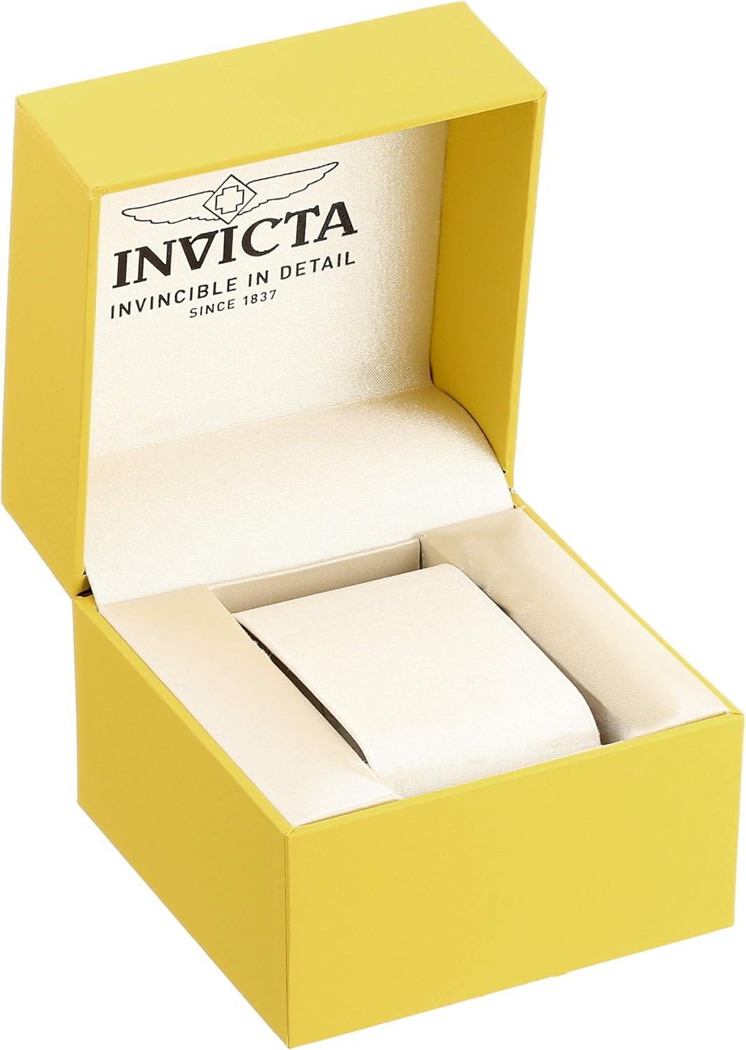 image:imageInvicta Mens 11742 Vintage Master Rose GoldTone Stainless Steel Watch with Black Leather Band