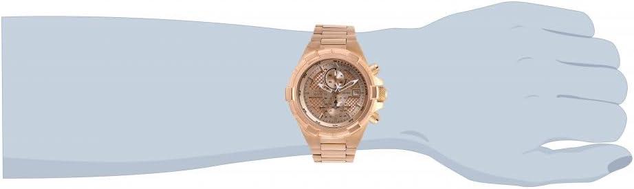 image:imageInvicta Mens 28128 Aviator Analog Display Quartz Rose Gold Watch