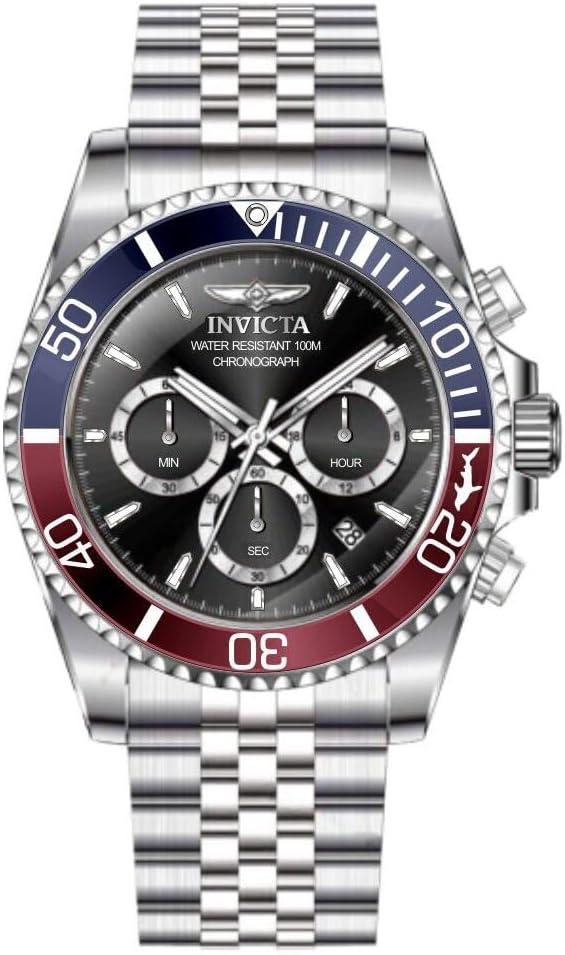 image:imageInvicta Pro Diver Men 43mm Stainless Steel Gold Steel Black dial VD53 Quartz