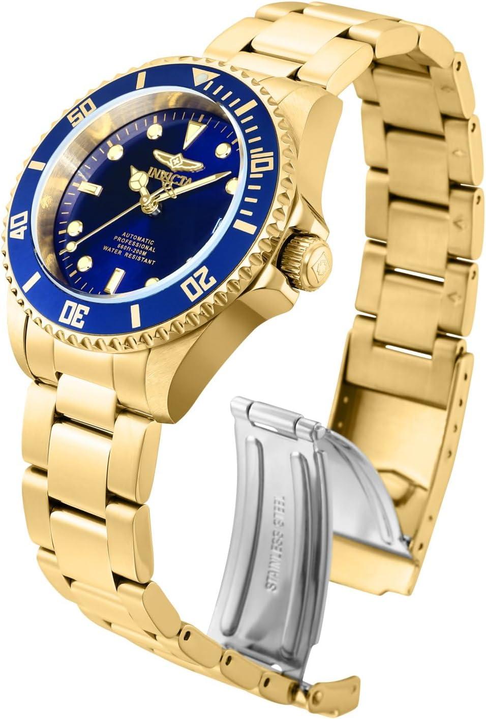 image:imageInvicta Pro Diver Stainless Steel Automatic WatchGold Model 28949