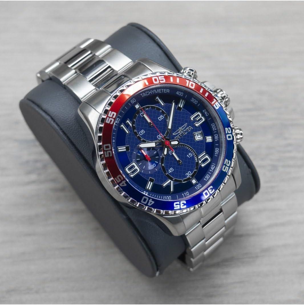 image:imageInvicta Specialty Stainless Steel Mens Quartz Watch 45mmSilver Blue