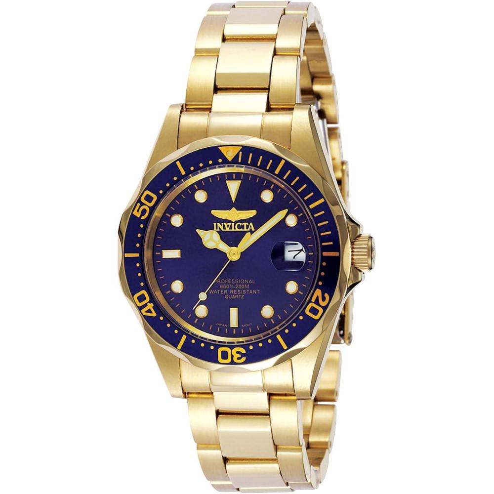 image:imageInvicta INVICTA8937 Mens Pro Diver 18k Gold IonPlated Bracelet Watch