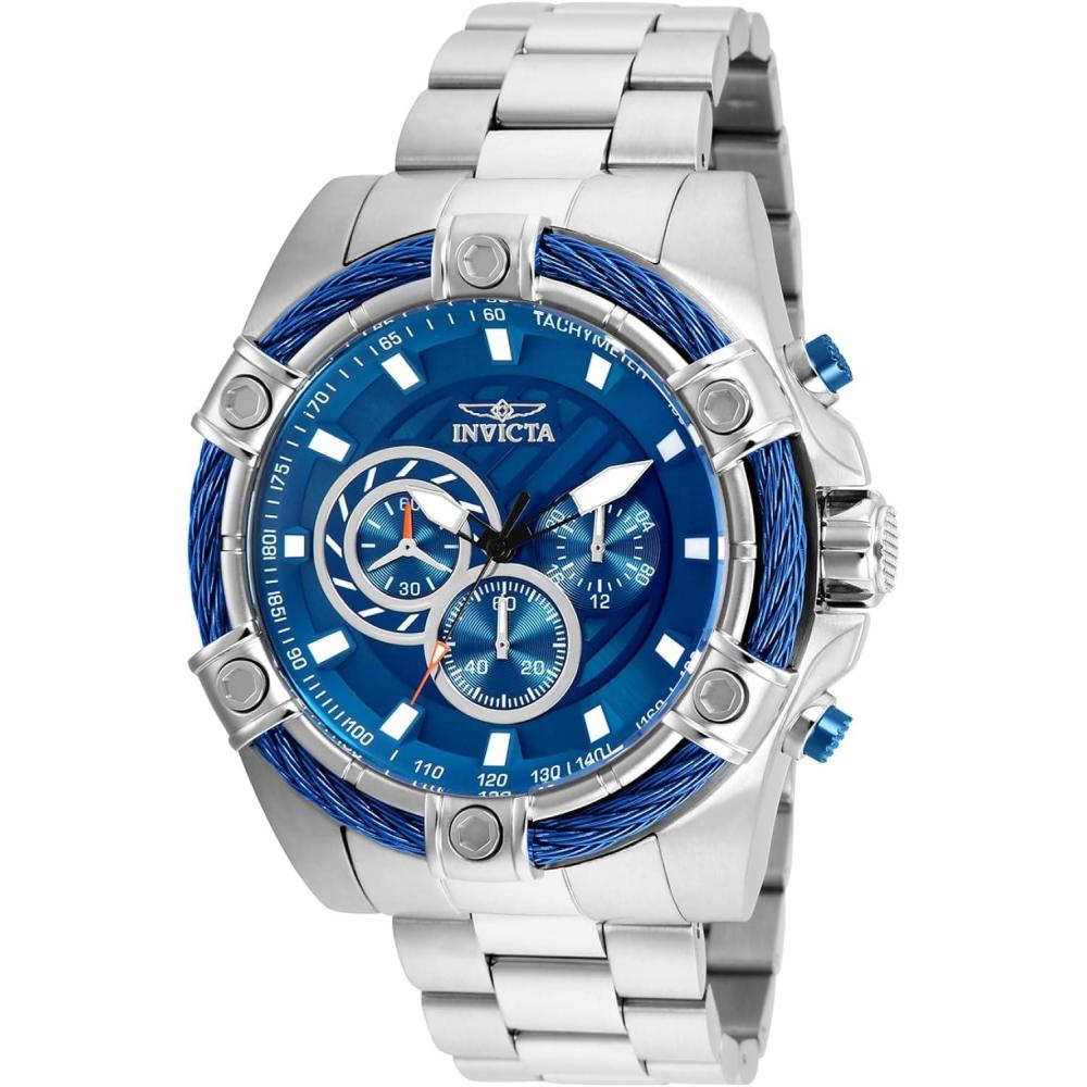 image:imageInvicta Mens Bolt Quartz Watch with Stainless Steel Band 16 Model 25513