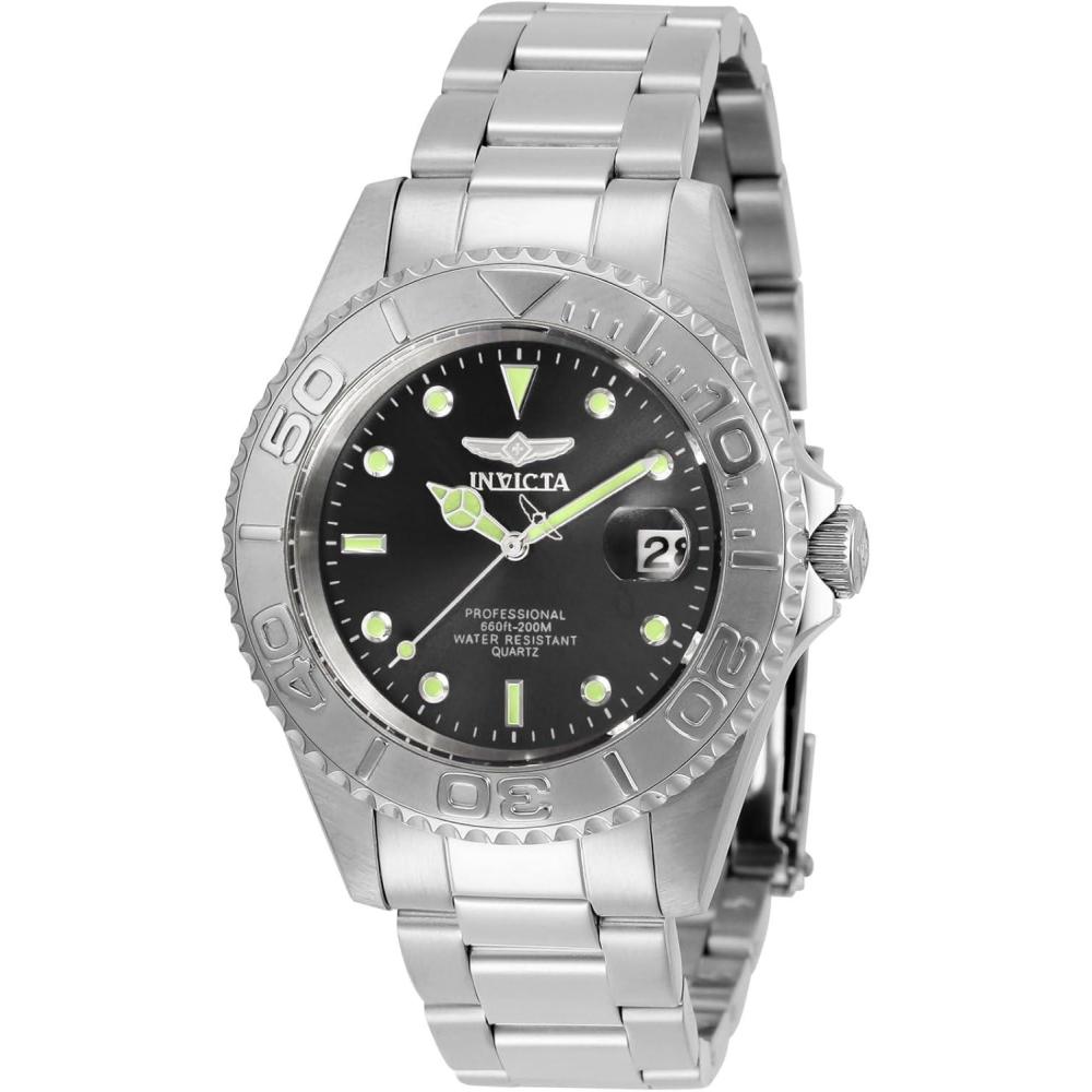 image:imageInvicta Mens Pro Diver Quartz Watch Silver 29937